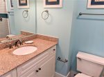 Private Guest Bathroom with Shower at 11 Beachside Drive